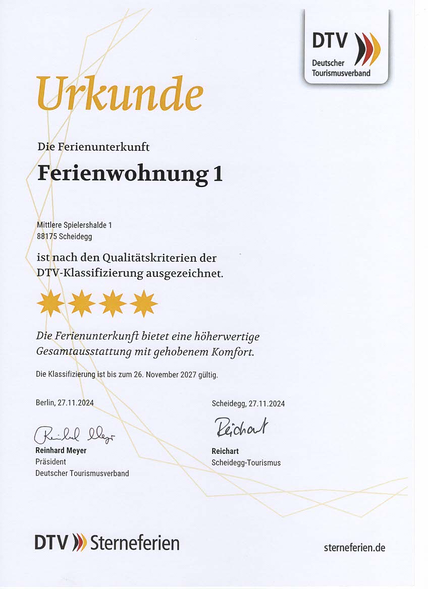 4 Sterne 4 Sterne